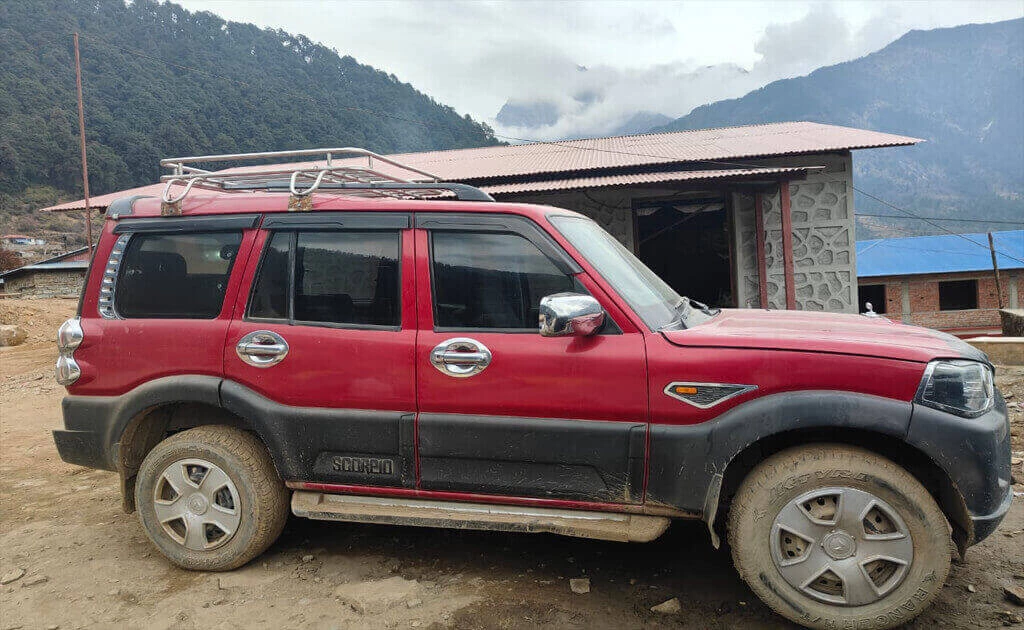 Kathmandu to Kharikhola by Jeep