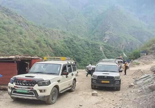 Kathmandu to Dhunche by Private Jeep